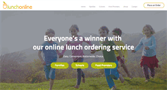 Desktop Screenshot of lunchonline.co.nz